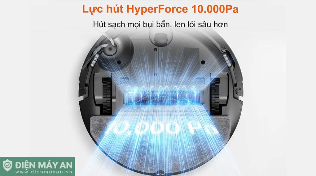 Robot hút bụi lau nhà Roborock Q10VF - Đen